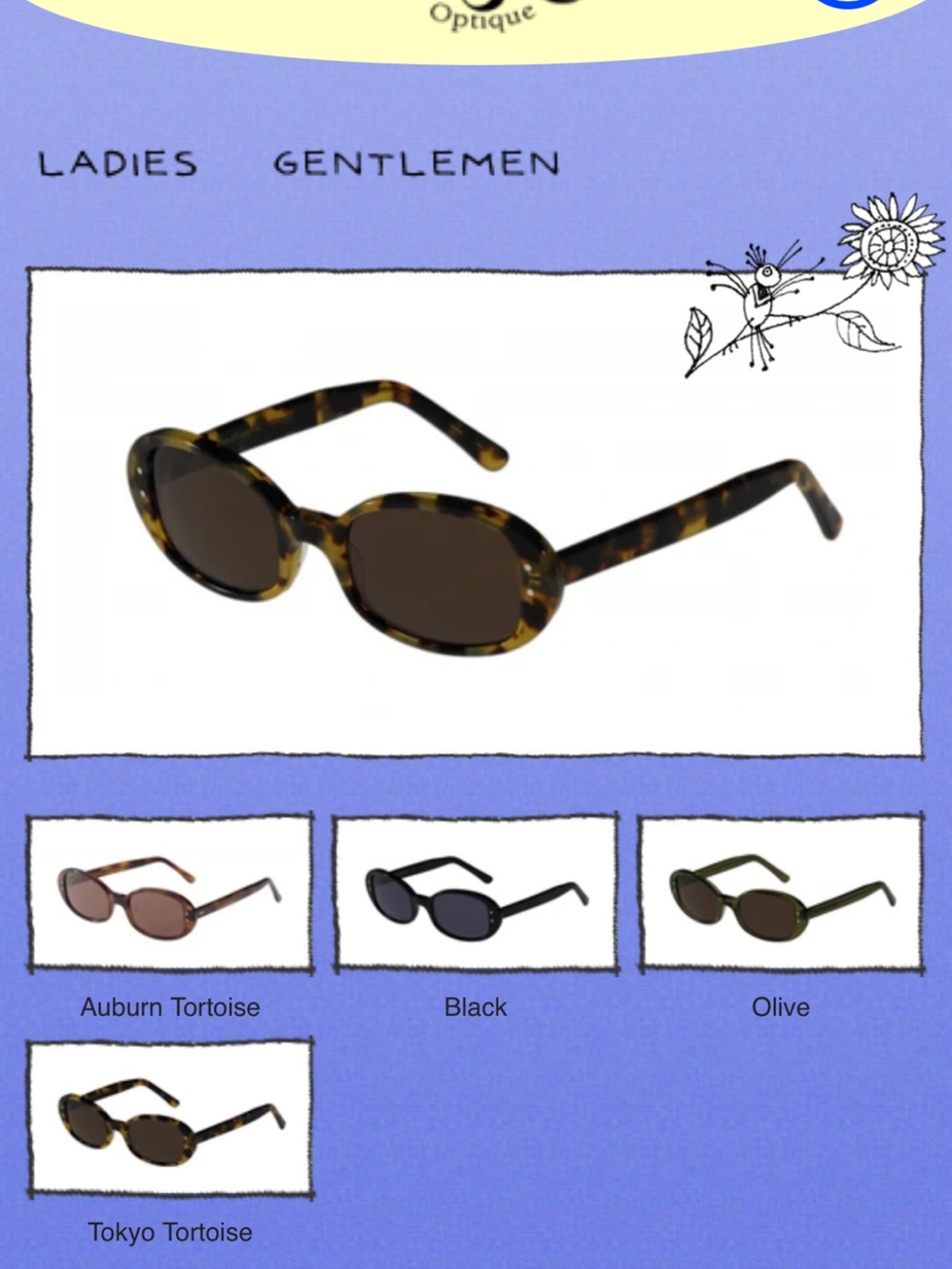 Selima Optique - Carolyn - Tokyo Tortoise Oval Women's Sunglasses - Brown Lenses